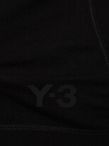 Thumbnail for your product : Y-3 Fitted Long Sleeve Cotton T-shirt