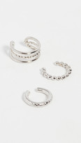 Thumbnail for your product : Jules Smith Designs Set of 3 Ear Cuffs