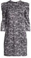Thumbnail for your product : MICHAEL Michael Kors Lace Print Sparkle Mini Dress
