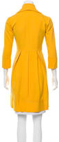 Thumbnail for your product : Diane von Furstenberg Pleated Enza Coat