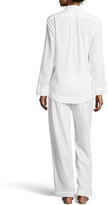 Thumbnail for your product : Donna Karan Cotton Batiste Pajama Set, White