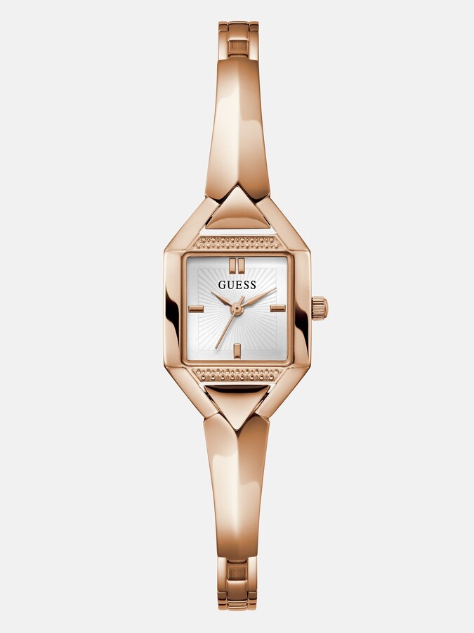 Guess Factory Rose Gold-Tone Analog Watch