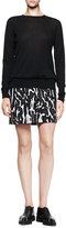 Thumbnail for your product : Proenza Schouler Long-Sleeve Merino Crewneck Sweater