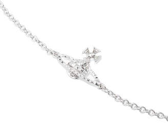 Vivienne Westwood Women's Mayfair Bas Relief Bracelet - Crystal/Rhodium
