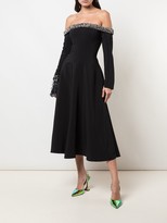 Thumbnail for your product : Jason Wu Collection Embellished Off The Shoulder Dress