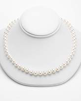 Thumbnail for your product : Bloomingdale's Cultured Akoya 6.5mm Pearl Strand Necklace in 14K Yellow Gold, 16"