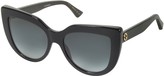 Thumbnail for your product : Gucci GG0164S 001 Black Optyl Cat-Eye Women's Sunglasses