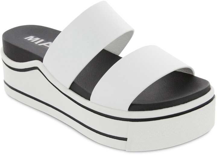 Mia Ozzie Platform Slide Sandal - ShopStyle