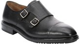 Thumbnail for your product : Ferragamo black calfskin 'Duran' monk-strap loafers