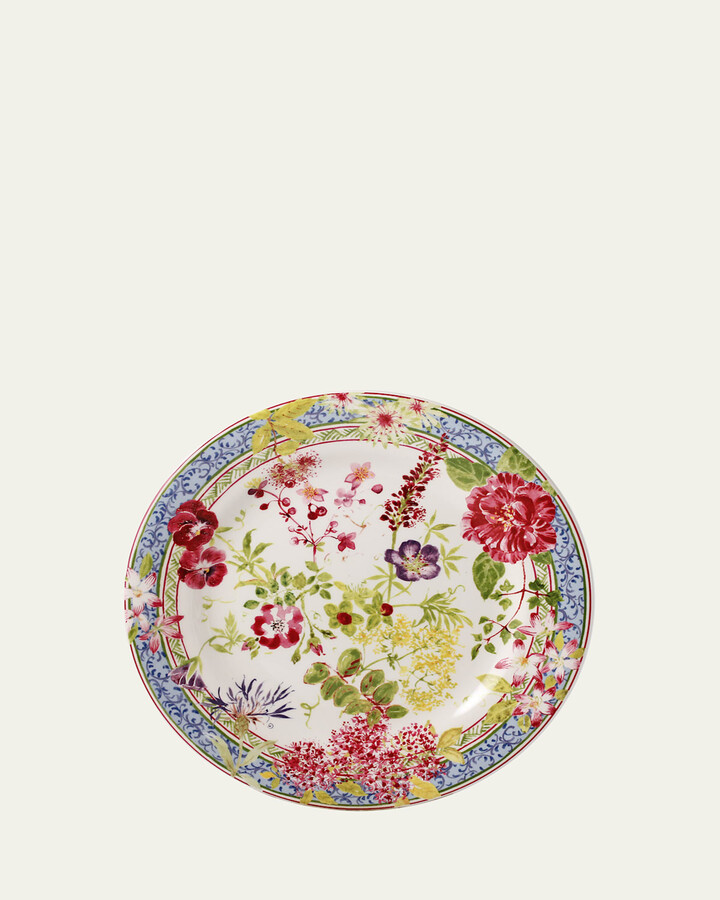 Gien Millefleurs Dessert Plate