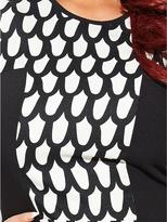 Thumbnail for your product : Amy Childs Estelle Monochrome Shift Dress