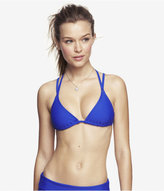 Thumbnail for your product : Express Multi Strap Triangle Bikini Top - Cobalt Blue