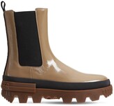 Thumbnail for your product : Moncler 30mm Coralyne Leather Chelsea Boots