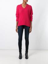Thumbnail for your product : Moncler ribbed loose fit sweater - women - Cashmere/Wool - M