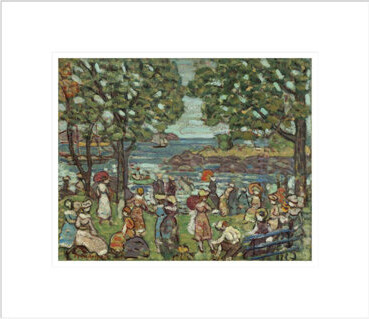 Red Barrel Studio Salem Cove by Maurice Brazil Prendergast -Framed Giclee Print