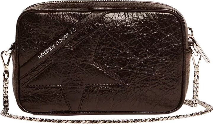 Golden Goose Mini Star Bag Wrinkled Calf Leather Crossbody