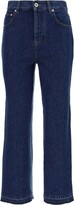 Thumbnail for your product : Loewe Panelled Cropped Leg Jeans