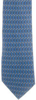 Thumbnail for your product : Hermes Printed Silk Tie