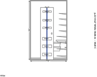 Container Store Elfa Classic Walk-In Pantry and Door & Wall Rack