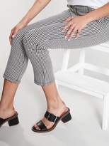Thumbnail for your product : Very Gingham Slim Leg Pant - Black White