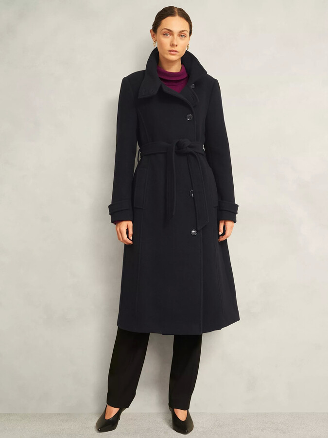 Mireya Hobbs Double Breasted Coat Hobbs London Lisa Trench Coat
