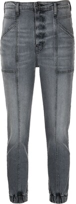 JONATHAN SIMKHAI STANDARD Cropped Denim Jeans
