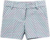 Thumbnail for your product : Lili Gaufrette Bluish cotton weave shorts