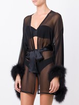 Thumbnail for your product : Gilda and Pearl Diana sheer robe