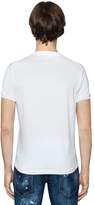 Thumbnail for your product : DSQUARED2 Skiing Printed Cotton Jersey T-shirt