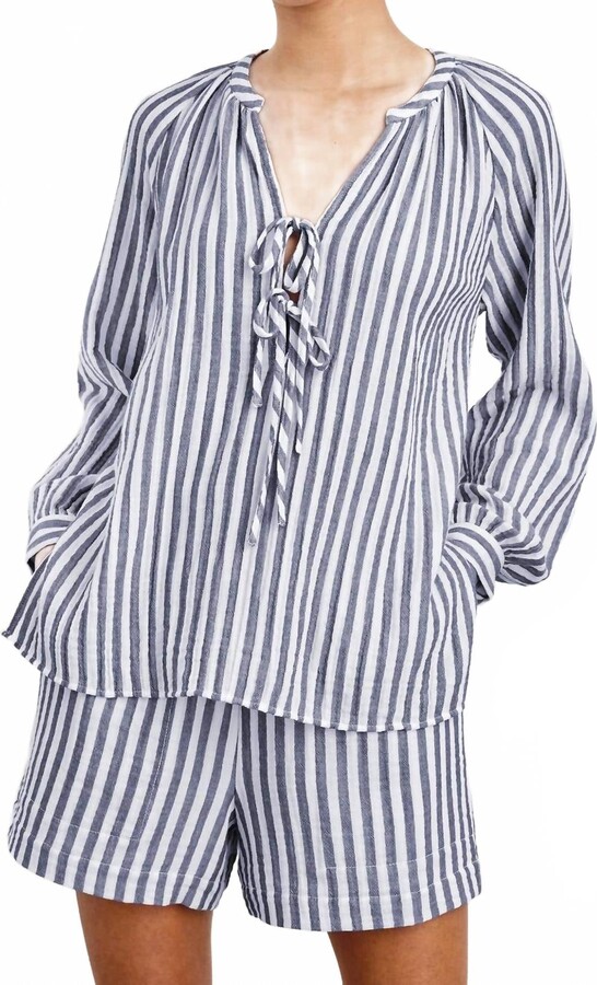 Rails Brielle Top In Admiral Stripe