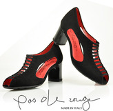 Thumbnail for your product : Pas De Rouge E823 - Sandal in Black Suede