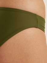 Thumbnail for your product : JADE SWIM Rounded Edges Bikini Top - Womens - Dark Green