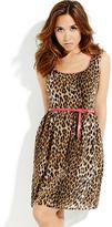 Thumbnail for your product : Myleene Klass Contrast Trim Leopard Print Dress