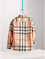 Thumbnail for your product : Burberry Check Cotton Button-Down Shirt