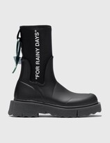 Thumbnail for your product : Off-White Sponge Rubber Rain Boots