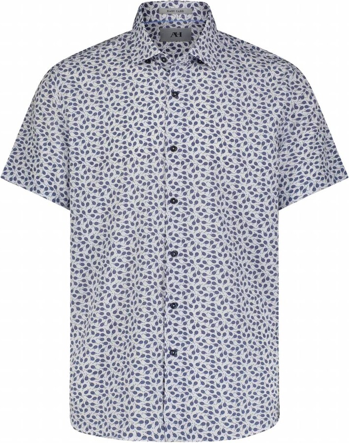 American Heritage Men's Performance Short Sleeve Shirt In Tennis