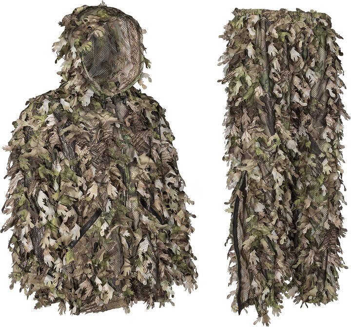 North Mountain Gear Ghillie Suit Camo Hunting Suit 3D Leafy Suit