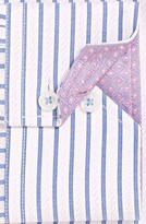 Thumbnail for your product : English Laundry Trim Fit Stripe Dress Shirt