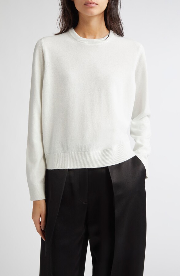 Johnstons of Elgin Classic Cashmere Crewneck Sweater