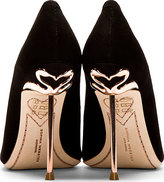 Thumbnail for your product : Webster Sophia Black Suede Coco Flamingo Pumps