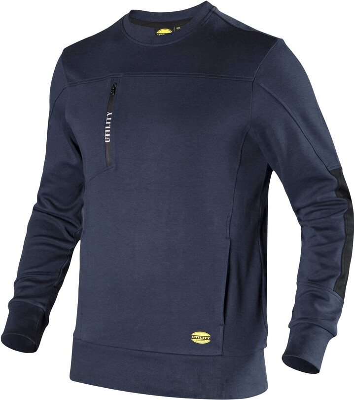 Sweatshirt Diadora Crew Core Noir