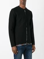 Thumbnail for your product : S.N.S. Herning 'Neocortex' bomber cardigan