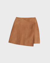 Thumbnail for your product : Ted Baker URSINA Wrap Suede Mini Skirt