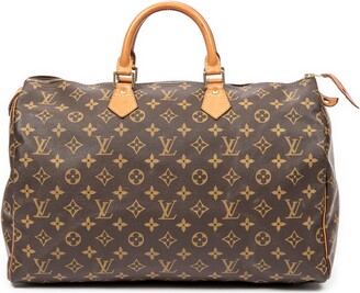 Handbag Louis Vuitton Brown in Synthetic - 36678320