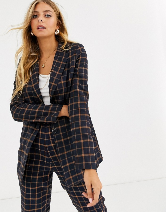 longline fitted blazer