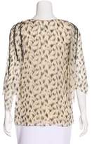 Thumbnail for your product : 3.1 Phillip Lim Embellished Short Sleeve Blouse