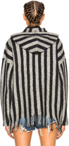 Thumbnail for your product : Alexander Wang T by Fringe Hem Hoodie