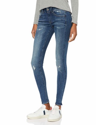 G Star Women's Lynn Mid Waist Super Skinny Jeans
