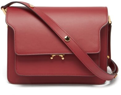 marni trunk bag burgundy