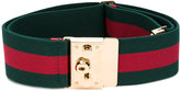 Gucci - ceinture à boucle à loquet - women - Polyester/Spandex/Elasthanne - 80